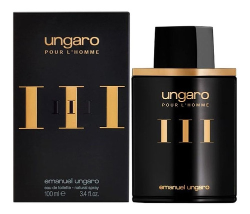 Ungaro Iii  100ml Edt Lodoro Perfumes Original