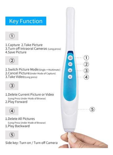 Monitor Pantalla De 17 Para Unidad Con Camara Intraoral Sd