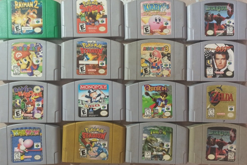 Juegos Nintendo 64 Pokemón 