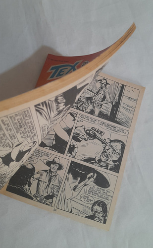 Revista Hq Gibi Tex N° 273 : Pegadas Na Areia - Globo 1992 (Usado)