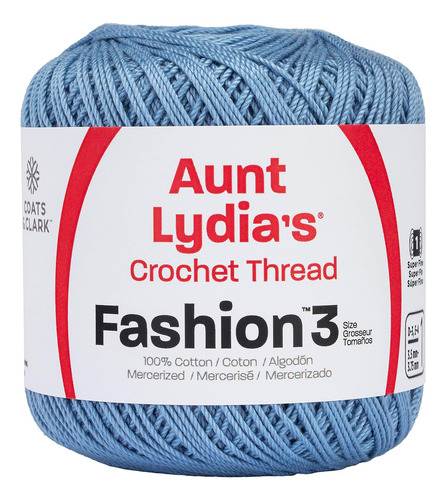 Hilo De Algodón Coats Crochet 182175, Aunt Lydia's   C...