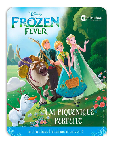 Livro Sanfona Histórias Mágicas - Frozen Fever - Culturama, De Culturama. Editorial Editora Culturama, Tapa Mole En Português, 2019