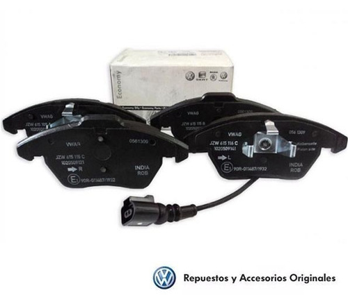 Juego Pastillas De Freno Volkswagen Passat Cc 2009 - 2012