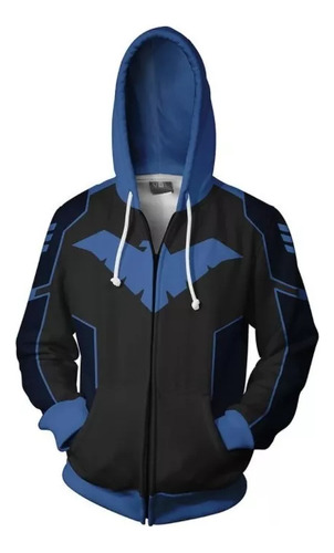 Superhéroe Nightwing Sudadera 3d Impresión Digital Cosplay