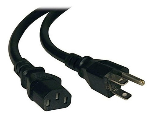 Cable Para Computadora Tripp Lite P007-012 14awg 15a Negro