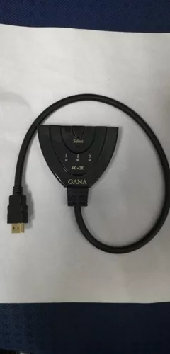 HDMI Switch, GANA 3 Entradas 1 Salida Switch HDMI Splitter