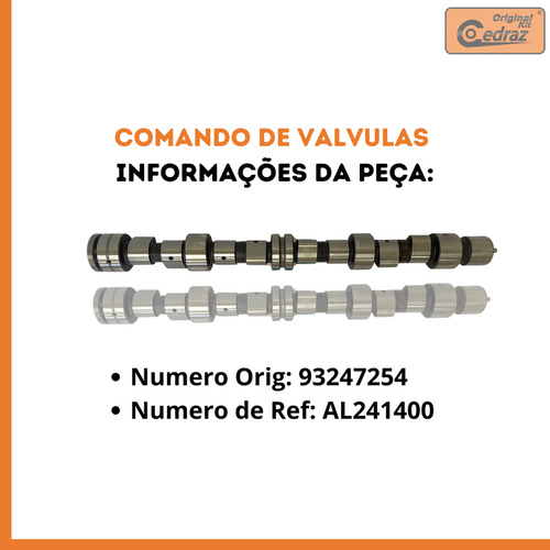 Comando De Válvula Astra 1.8 8v Mpfi 1999-2001