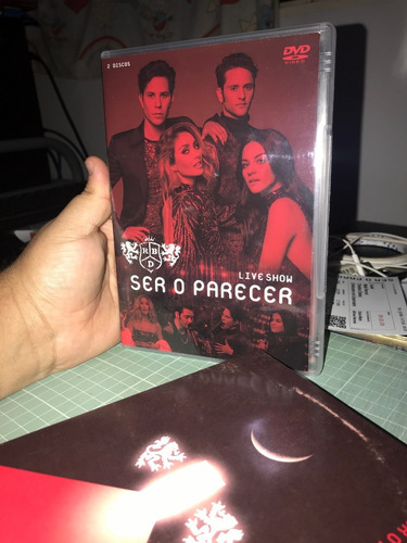 Dvd + Cd Rbd Live Ser O Parecer 2020 Deluxe + Brindes