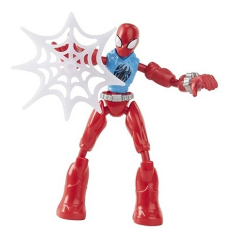 Spider Man - Scarlet Spider - Bend And Flex - Hasbro- Marvel