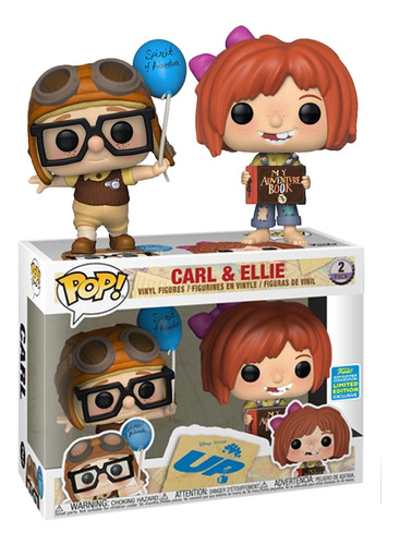 Funko Pop Carl Y Elliefiguras De Vinil