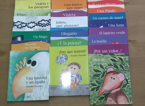 20 Libros Infantiles De Susana Olaondo