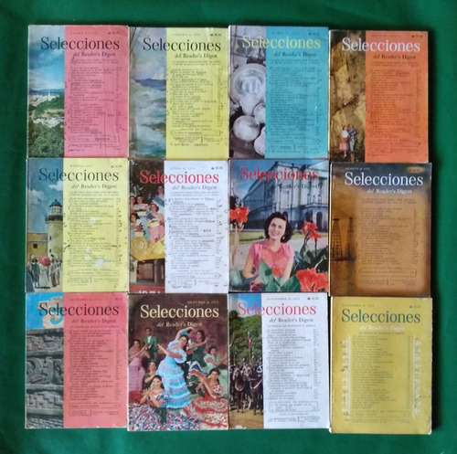 9 Revistas Selecciones Del Readers Digest 1952