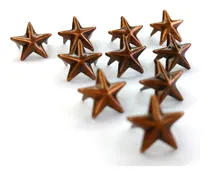 Comprar 500 Pzs Estoperol De Estrella 10mm Rocker Punk Manualidades