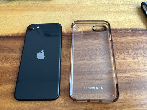 Apple iPhone SE (2da Generación) 128 Gb - Negro - Doble Sim - Impecable - Con Case Puregear - Cubre Pantalla De Vidrio Templado. (Usado)