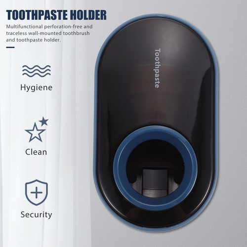 1 Juego De Soportes Para Pasta De Dientes Para Baño