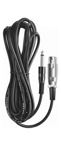 Cable Para Microfono De 5 Metros-- Plug Grande 6.3 Mm