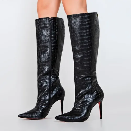 Bota cano longo 40 sales