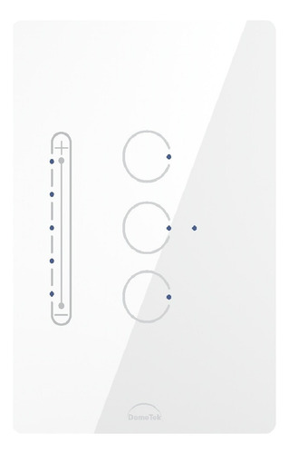 Interruptor Zigbee Dimerizável Led 3 Canais Dometek