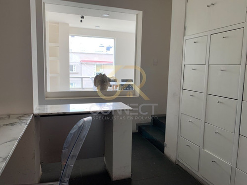 Oficina En Renta En Polanco 4c/2b - A Pasos Del Parque Lincoln - 200 M2