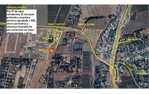 Gran Terreno En Venta - Colina