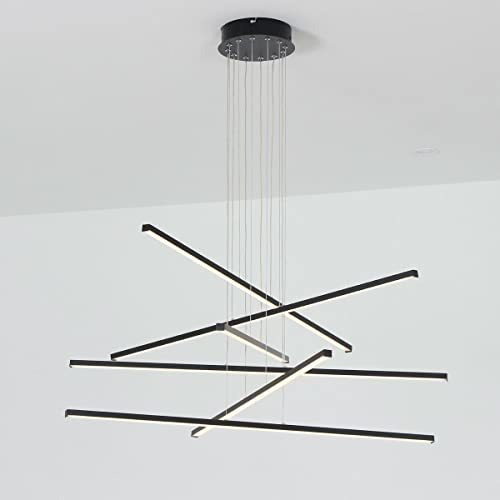 Umeiluce Lámpara De Araña Moderna De 6 Luces Led Para Isla D