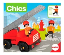Comprar Antex Chics Camion Bombero 9902 Para Jugar Con Tus Playmobil Color Vs