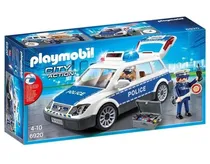 Comprar Playmobil Auto De Policia Con Luces Y Sonido 2 Policias Orig