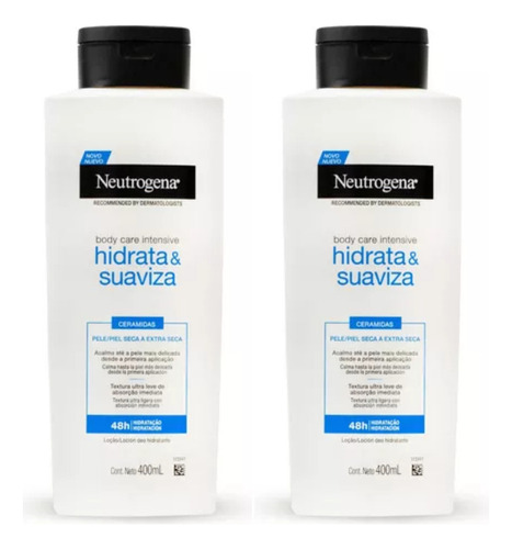 Neutrogena Hidrata E Suaviza 400ml C/2 Kit Unid