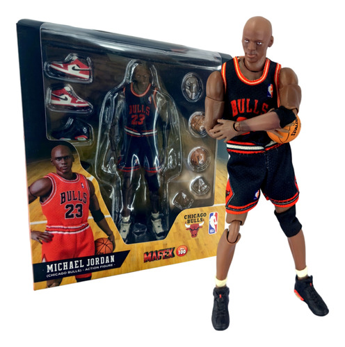 Figura Articulada Nba Michael Jordan #23 Bulls - 17cm