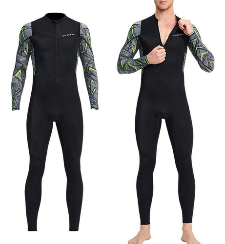 Traje De Neopreno Para Hombre, Neopreno, Cremallera Frontal