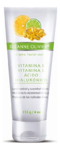 Crema Facial Acido Hialuronico Vitamina C Vitamina E