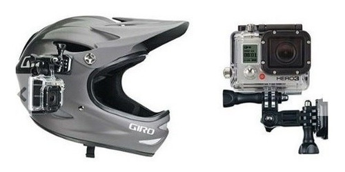 Gopro Go Pro Suporte Capacete Moto Ou Bicicleta