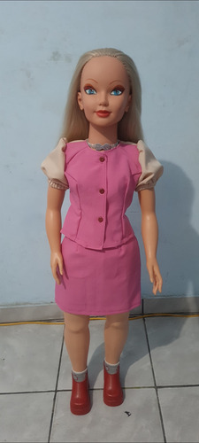 Boneca Barbara Da Jesmar Semi Nova (Usado)