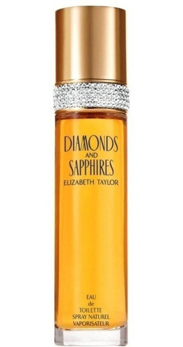 Diamonds & Sapphires By Elizabeth Taylor 100% Original Dama 