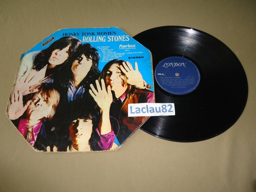Rolling Stones Honky Tony Women 69 London Lp Vinilo Acetato
