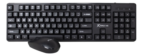 Kit De Teclado Y Mouse Inalámbrico Xtrike Me Mk-307