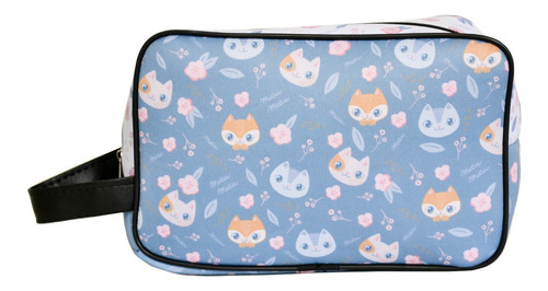 Imagen 2 de 4 de Neceser Organizador Cosmeticos Gatitos Nórdicos