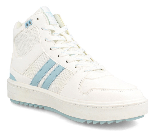 Zapatilla Mujer North Star Graf Blanco Azul