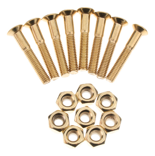 10pcs Almohadillas Elevadoras Pernos Longboard / Skateboard