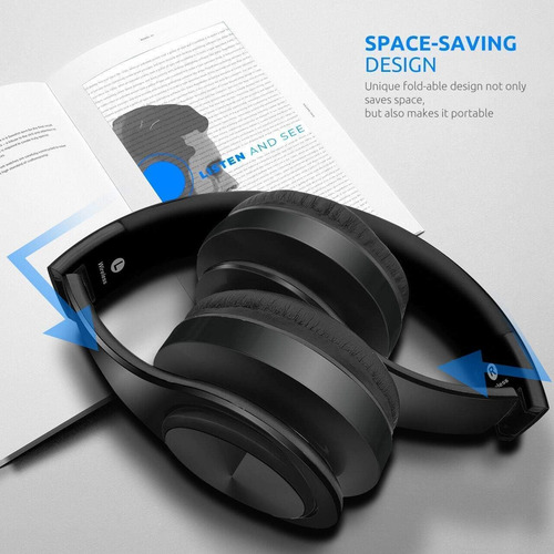 Auriculares Headphones Bluetooth 5.0 Sumee Over-ear Con M...