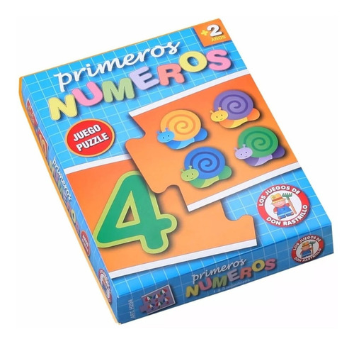 Imagen 1 de 1 de Juego De Mesa Primeros Numeros Ruibal