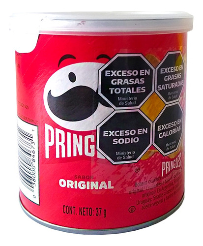 Pringles Sabor Original 37g X 3 Unidades - Delipop