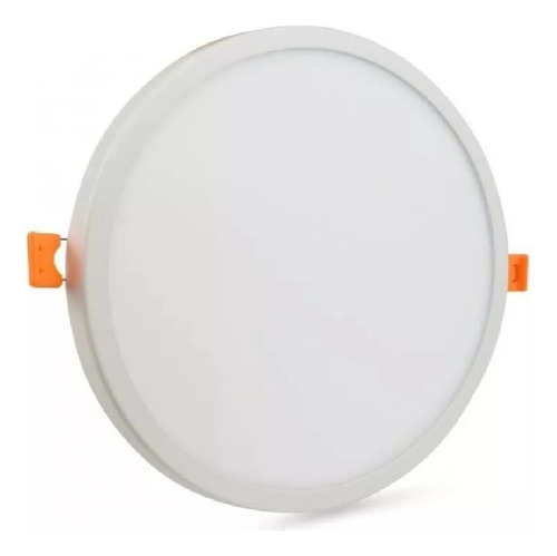 Lampara Led 20W AJUSTABLE Caja Bote Luz Blanca 40 Pzas Color Blanco Suministros Diamante