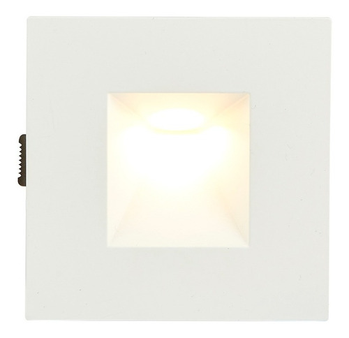 Imagen 1 de 7 de Lámpara De Cortesía Led Interior Blanca 3w Luz Cálida