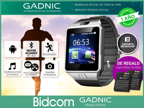 Smartwatch Reloj Inteligente Gadnic Original Celular Smart