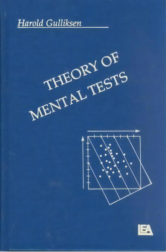 Theory Of Mental Tests, De Harold Gulliksen. Editorial Taylor Francis Inc, Tapa Dura En Inglés