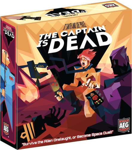 Juego De Mesa Aeg The Captain Is Dead/cooperativo