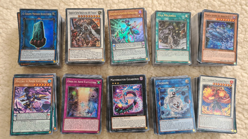 Lote Yugioh Super Pack 100 Cartas Diferentes Português