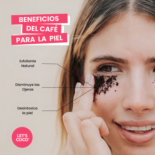 Let's Coco | Exfoliante Corporal Ultra Hidratante, Lets Coco Body - Exfoliante De Café, Anti-celulitis, Para Todo Tipo De Piel - Contenido Neto 330 Gr 11 Oz