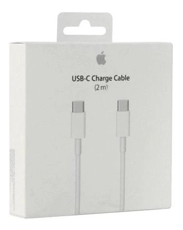 Cable C A C Macbook iPad Original Apple 2 Metros